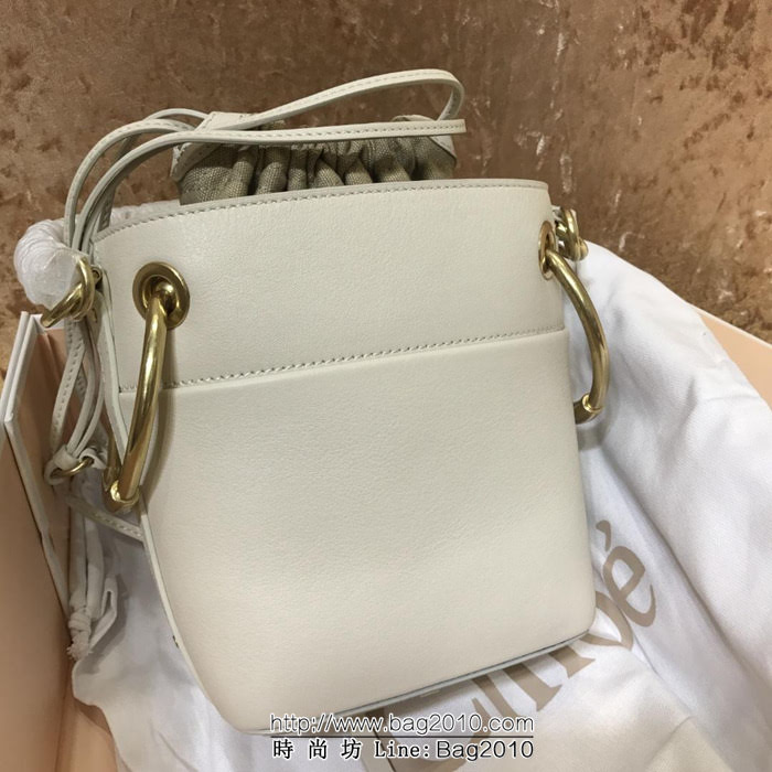 Chloe克洛伊 最新 進口小牛皮Roy系列 小號水桶包  ypk1000